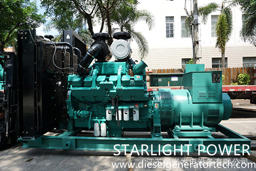 Starlight Power Successfully Signed A Fixed Diesel Generator Set