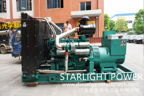 Starlight Power Successfully Signed Two Diesel Generator Sets