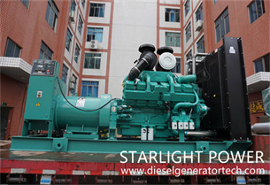Starlight Power Signed 450KW Shangchai Diesel Generator Set