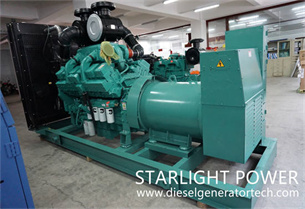 Starlight Power Signed 800KW Cummins Diesel Generator Set
