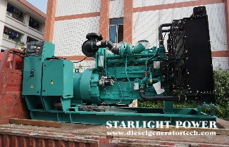 Several Types of Diesel Generator Sets Start