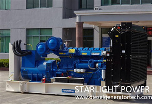 Starlight Power Signed 150KW Volvo Container Diesel Generator Set