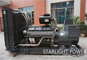 Starlight Power Signed 720KW Diesel Generator Set
