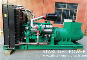 Starlight Power Signed A 100KW Fire Emergency Diesel Generator Set