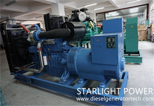 Starlight Power Successfully Signed A 640KW Diesel Generator Set