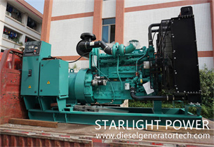 Starlight Power Successfully Signed 150KW Cummins Diesel Generator Set
