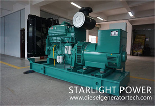 Starlight Power Signed A 50KW Dongfeng Cummins Generator Set