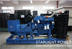 Starlight Power Successfully Signed 300KW Silent Diesel Generator Set