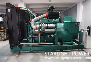 Starlight Power Successfully Signed A 150KW Ricardo Generator Set