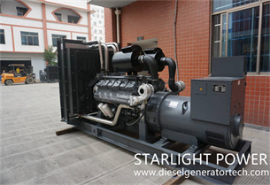 Starlight Power Successfully Signed A 30KW Generator Set