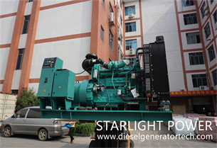 Starlight Power Signed Two Sets Of 650KW Cummins Generator Sets