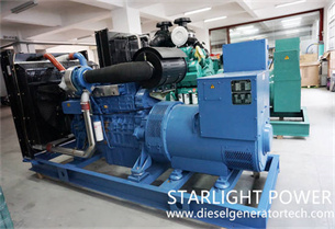 Starlight Power Successfully Signed Two 360KW Diesel Generator Sets
