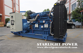 Starlight Signed Contract for 900KW Tongchai Diesel Generator Set