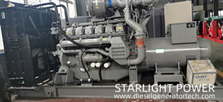 Jiangsu Starlight Sold 1600kW Perkins Diesel Generator Set