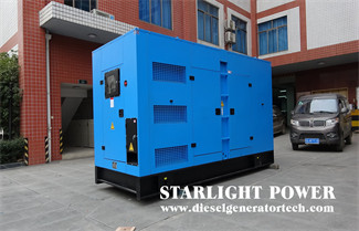 Supply Standard Configuration of Volvo Low-noise Generator Set