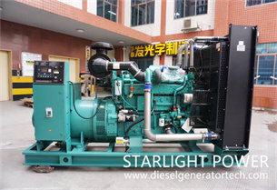 Starlight Power Successfully Signed A 500KW Diesel Generator Set
