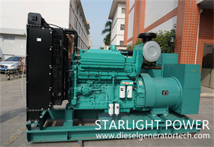 Starlight Power Successfully Signed 750KW Diesel Generator Set