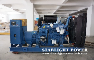 Starlight Cooperates with Yuchai Continue to Build Diesel Generator Set