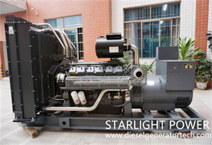 Congratulations To Starlight Power For Signing An 800KW Diesel Generator Set