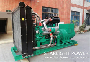 Starlight Power Successfully Signed A 800KW Diesel Generator Set