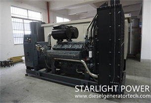 Congratulations To Starlight Power On Signing 700KW Diesel Generator Set