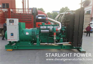 Starlight Power Signed 1000KW Diesel Generator Project