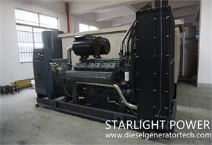 Starlight Power Signed The Environmental Protection Project Of Diesel Generator