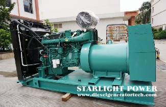 Check The Electrical and Mechanical Parts of Volvo Diesel Generator Set