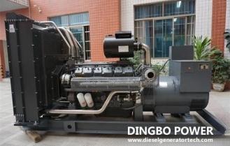 Dingbo Power Signed 800KW Wuxi Power Generator