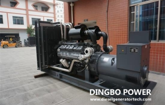 Dingbo Power Signed The Installation Contract Of 800KW Diesel Generator