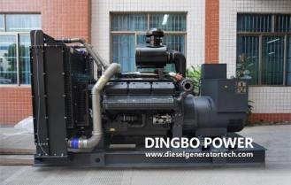 Dingbo Power Signed 570KW Silent Generator Set