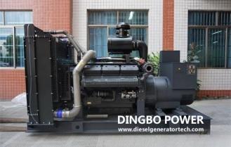 Dingbo Power Signed A 100KW Silent Shangchai Generator Set