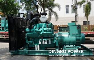 Dingbo Power Signed 2 Sets of Cummins Diesel Generator Sets